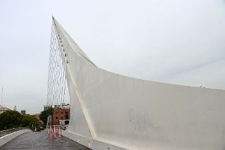 08 Puenta de la Mujer Bridge of Women Was Designed By Spanish Architect Santiago Calatrava Puerto Madero Buenos Aires.jpg